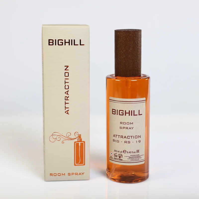 اسپری خوشبوکننده فضا BIGHILL مدل ATTRACTION BIG-RS-19 (250ml)