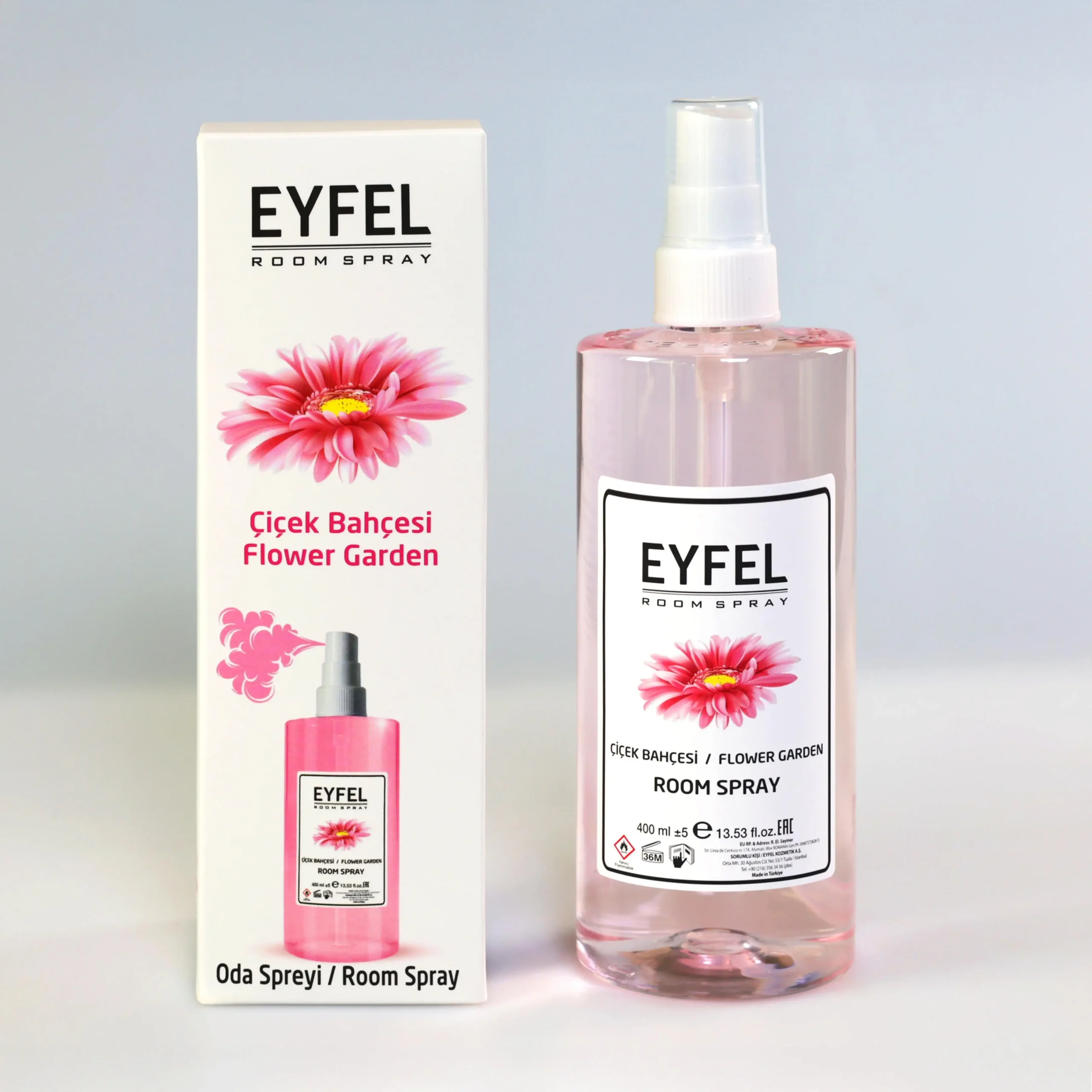 اسپری خوشبوکننده فضا مدل باغ گل - ÇİÇEK BAHÇESİ (400ml)