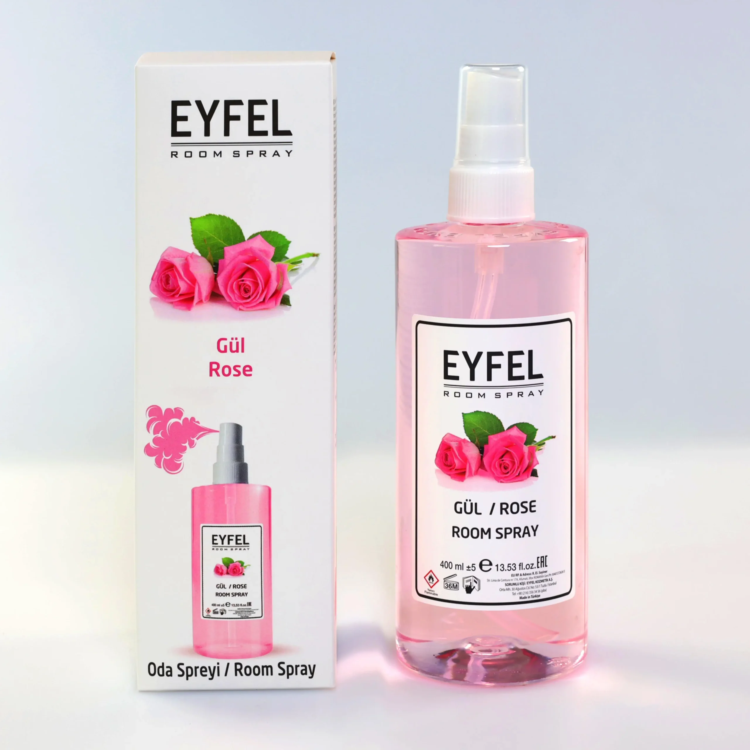 اسپری خوشبوکننده فضا مدل گل سرخ - GÜL (400ml)