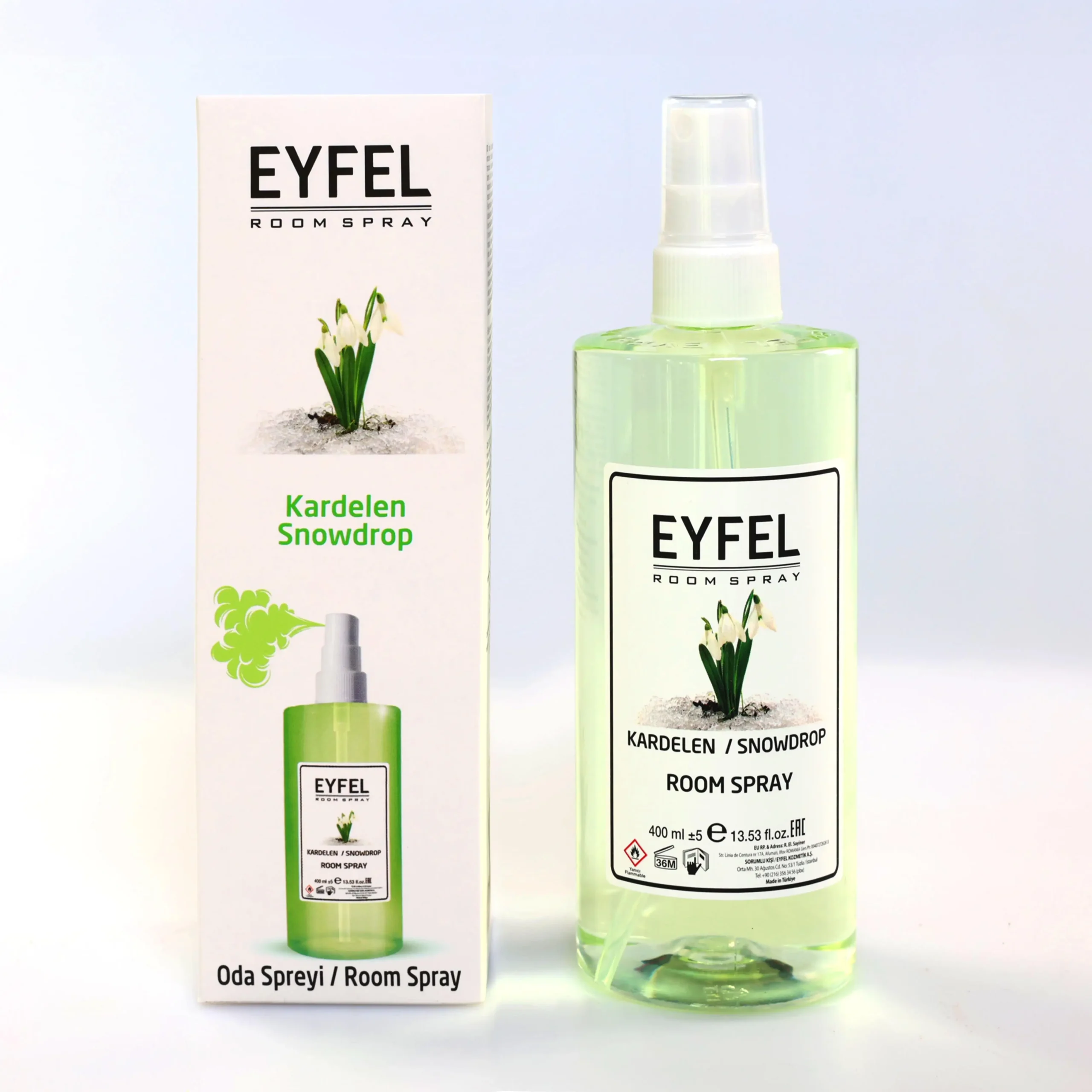 اسپری خوشبوکننده فضا مدل گل یخ - KARDELEN (400ml)