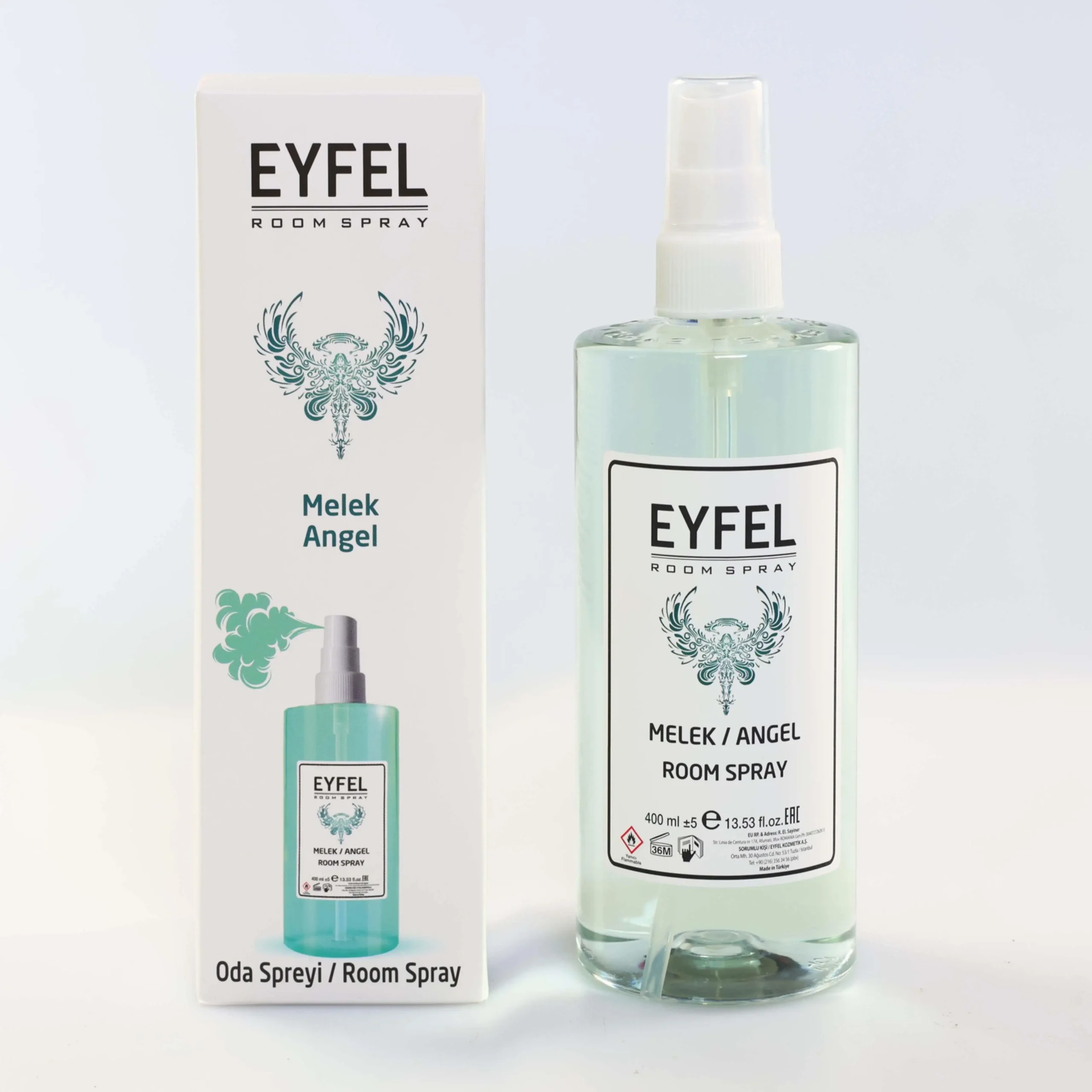 اسپری خوشبوکننده فضا مدل فرشته (آنجل) - MELEK (400ml)