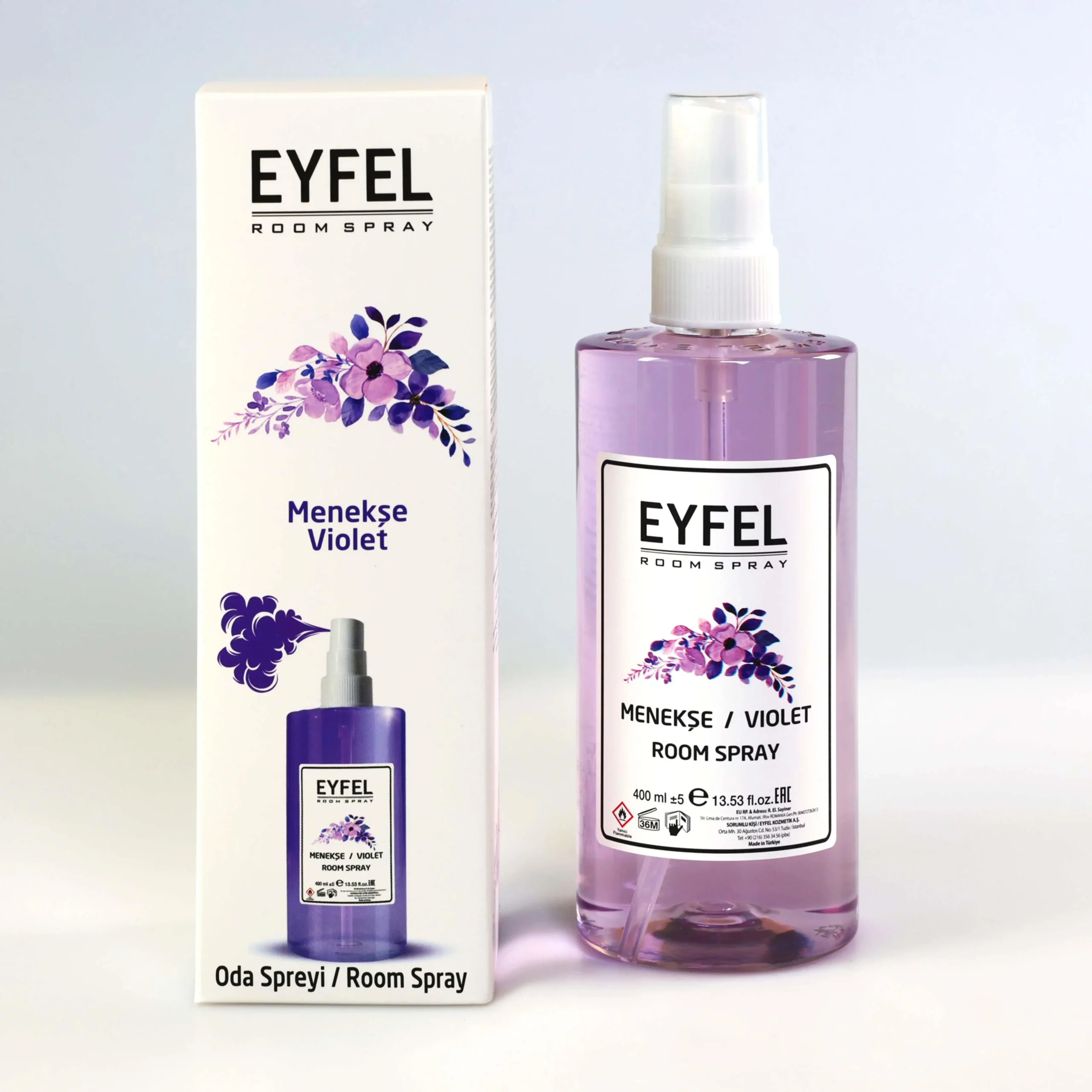 اسپری خوشبوکننده فضا مدل بنفشه - MENEKŞE (400ml)