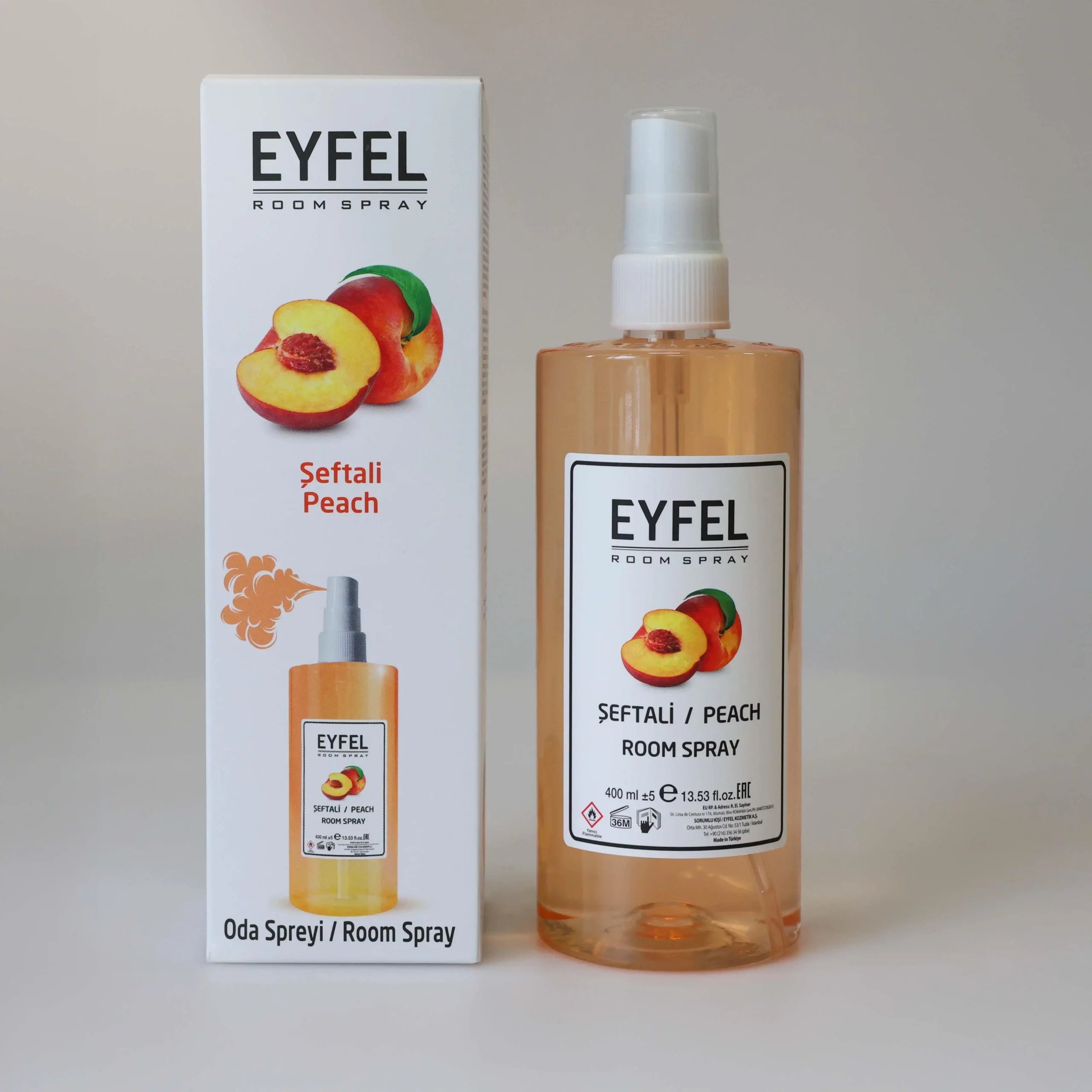 اسپری خوشبوکننده فضا مدل هلو - ŞEFTALİ (400ml)